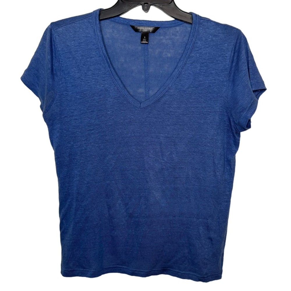 Banana Republic Linen sweater short sleeved size Small